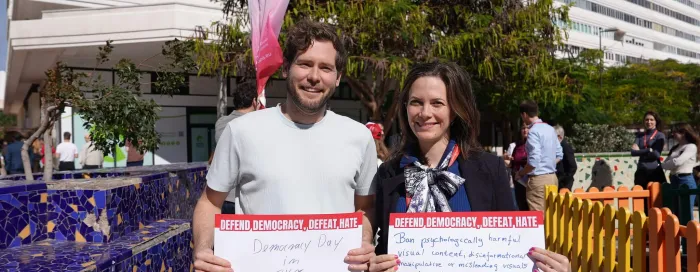  50 young elected leaders: democracy declaration recognised by the European Commission