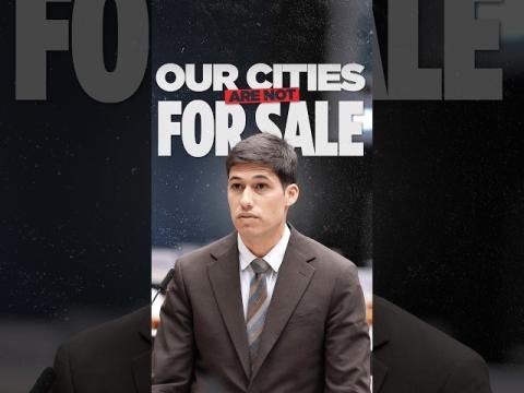 A home is for living in. A city is for its people !