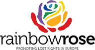 Logo Rainbow Rose